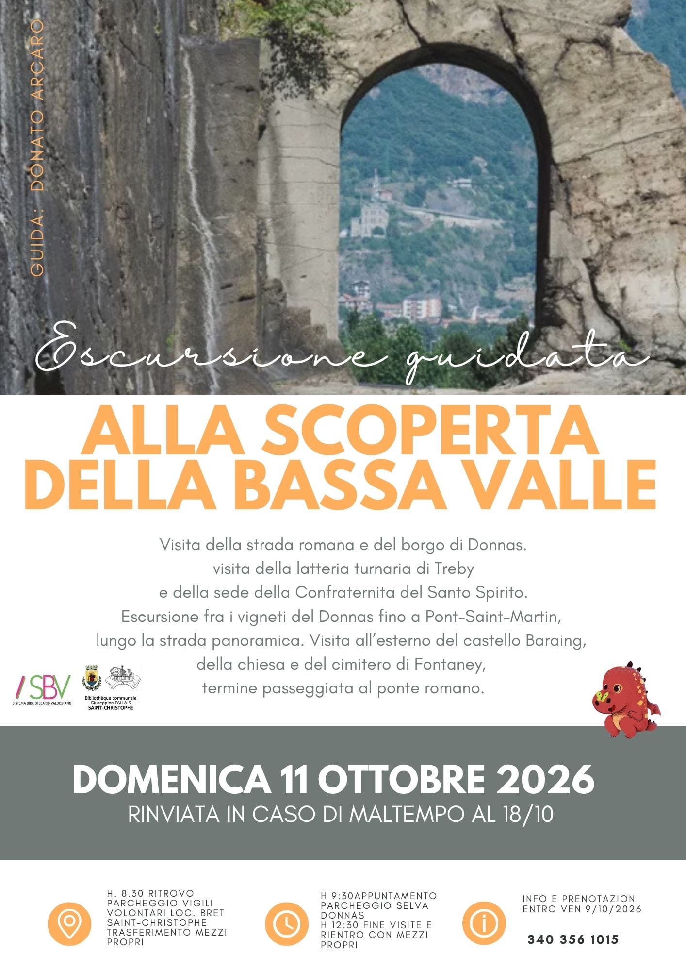 escursione bassa valle